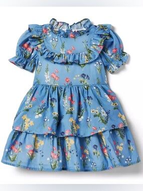Janie and Jack The Ruffle In Bloom Dress size 5